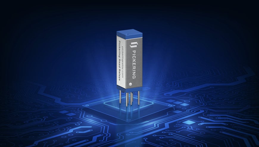 Pickering Launches Industry’s Smallest Two-Pole Reed Relay